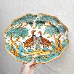 Ceramic Tray - 41 cm. -
