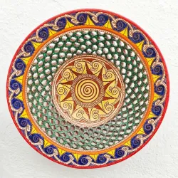 Grande Plat "Tito" - 52 cm. -