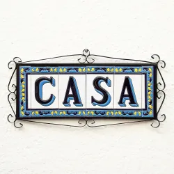 Letras y Números "ARTECER-GAz" - 15 cm.