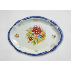 Plateau "Talavera" - 44 cm. -