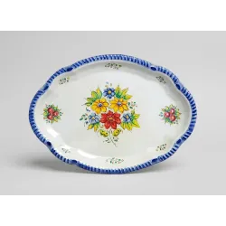 Plateau "Talavera" - 44 cm. -