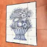 Murale in piastrelle "FRUTTA AZZURRA"