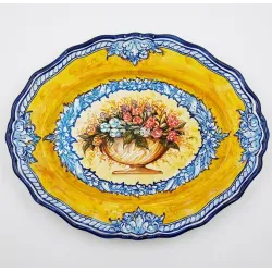 Ceramic tray - 34cm. -