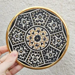 „Kunst“-Teller – 17 cm –