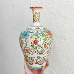 Vase en céramique "Cruz" - 29cm. -