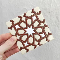 Piastrelle in ceramica da 11 cm (4,3 pollici) - Prodotte in Spagna -