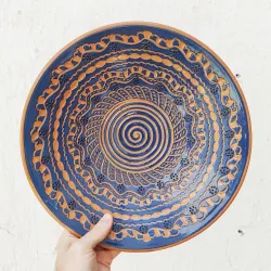 Piatto in ceramica "Tito" - 37 cm.