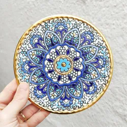 Talerz "Sztuka" - 17 cm. -