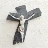 Krucyfiks ceramiczny - 36 cm. -