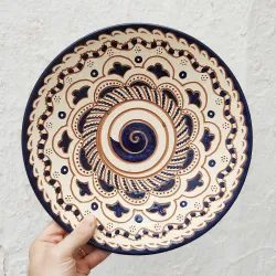 Piatto in ceramica "Tito" - 30 cm.