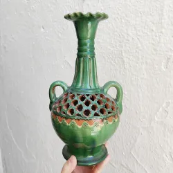 Pezzo verde traforato "Tito"