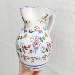 Ceramic jug "Cruz" - 21cm. -