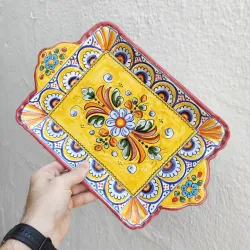 Ceramic Tray - 35 cm. -