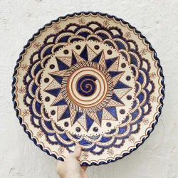 Piatto in ceramica "Tito" - 46 cm.