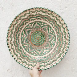 kopia talerza ceramicznego "Tito" - 47 cm. -