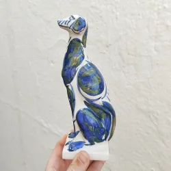 Cerámica de Picasso con forma de perro, hecho en España.