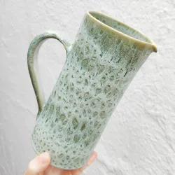 Ceramic jug - 22 cm. - Stoneware -