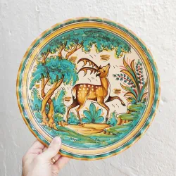 Ceramic Plate "Bezo" - 30cm. -