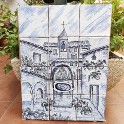 Mural de Azulejos "PATIO"