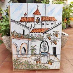 Fliesenmosaik „Terrasse“
