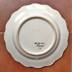 Plato "Castañuela" - 30 cm. -