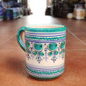 Set de deux «mugs» en céramique 9.5 cm.