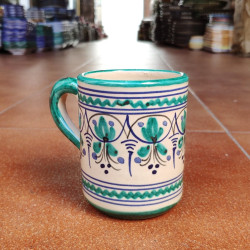 Set de deux «mugs» en céramique 9.5 cm.