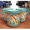 Set de tazas españolas hechas a mano.