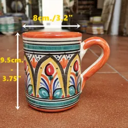 Set de dos Tazas de 9.5 cm.