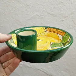 Aceitunero "LIMONES" - 16cm.