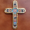 Croce in ceramica "Art" - 21 cm.