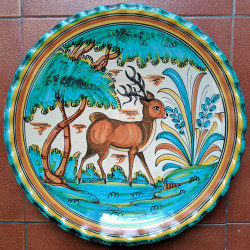 Ceramic Plate "Bezo" - 34cm. -