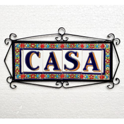 Ceramic tile letters and...