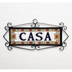 Ceramic tile letters and...