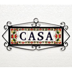 Ceramic tile letters and...