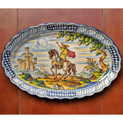 Ceramic tray "Talavera"...