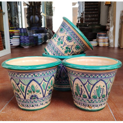 Lot de 3 Pot en céramique...