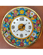 Petites horloges en céramique