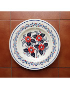 Assiettes en céramique + 30cm / + 11.8in