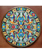 Assiettes en céramique 28cm.